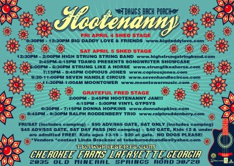 Spring Hootenanny Handbill front-01