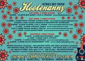 Spring Hootenanny Handbill front-01